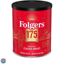 Classic Medium Roast Ground Coffee, 10.3 Oz 175th Anniversary Limited Edition...
