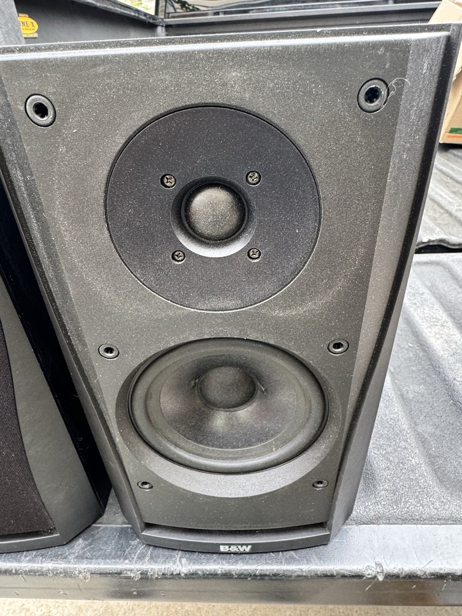 Enceintes Bibliothèque Bowers & Wilkins DM302 - 100W RMS - Fonctionnement Garanti - Occasion Avec Marques D'usure