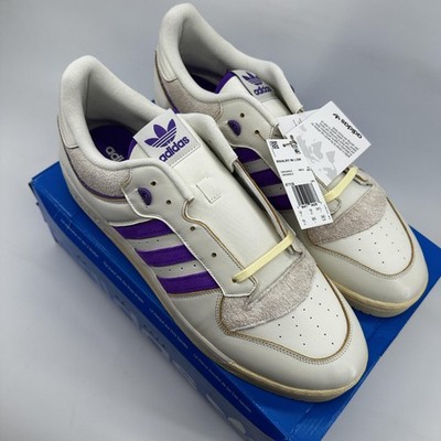 Adidas Rivalry 86 Low Shoes Mens Size 19 White Purple  display picture 3