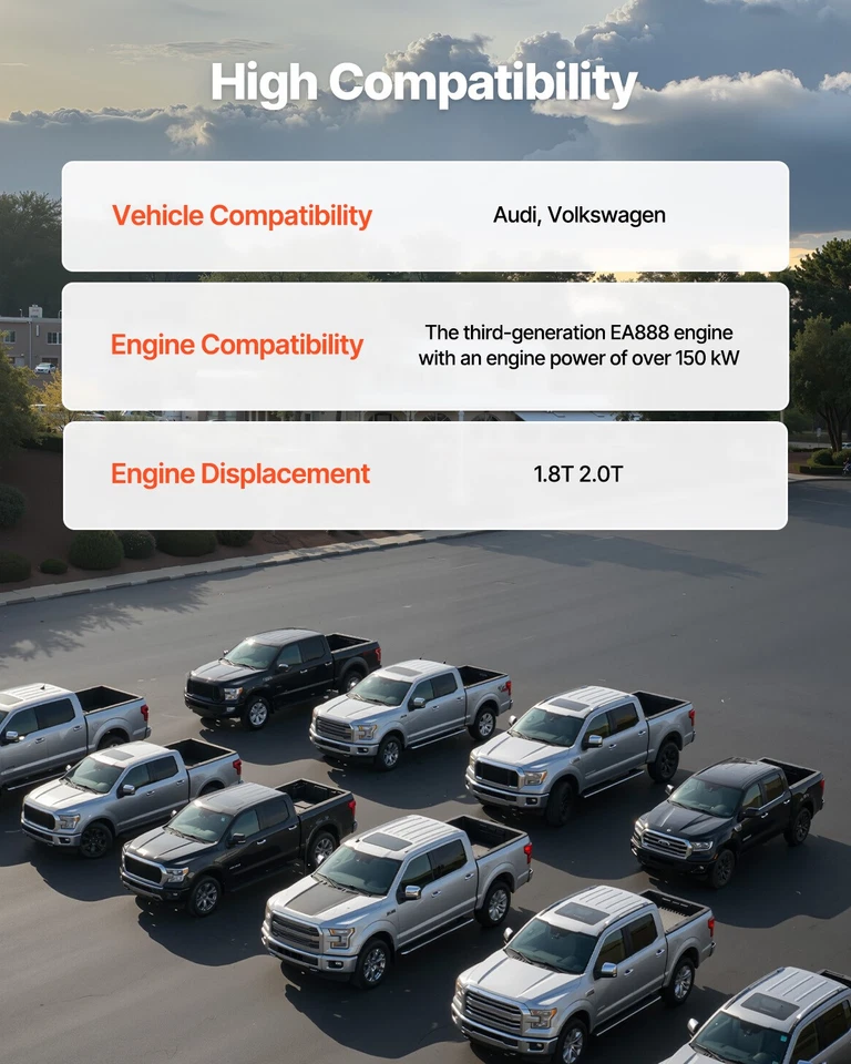 VEVOR Camshaft & Control Valve Kit Audi & Volkswagen 1.8T/2.0T EA888 over 150KW Foto 2 de 4