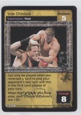 2005 WWE Raw Deal Trading Card Game Expansion 17: Unforgiven Side Chinlock 0o9