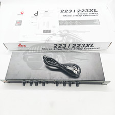 NEW DBX 223XL Stereo 2-Way/Mono 3-Way Crossover Rack Mountable US STOCK