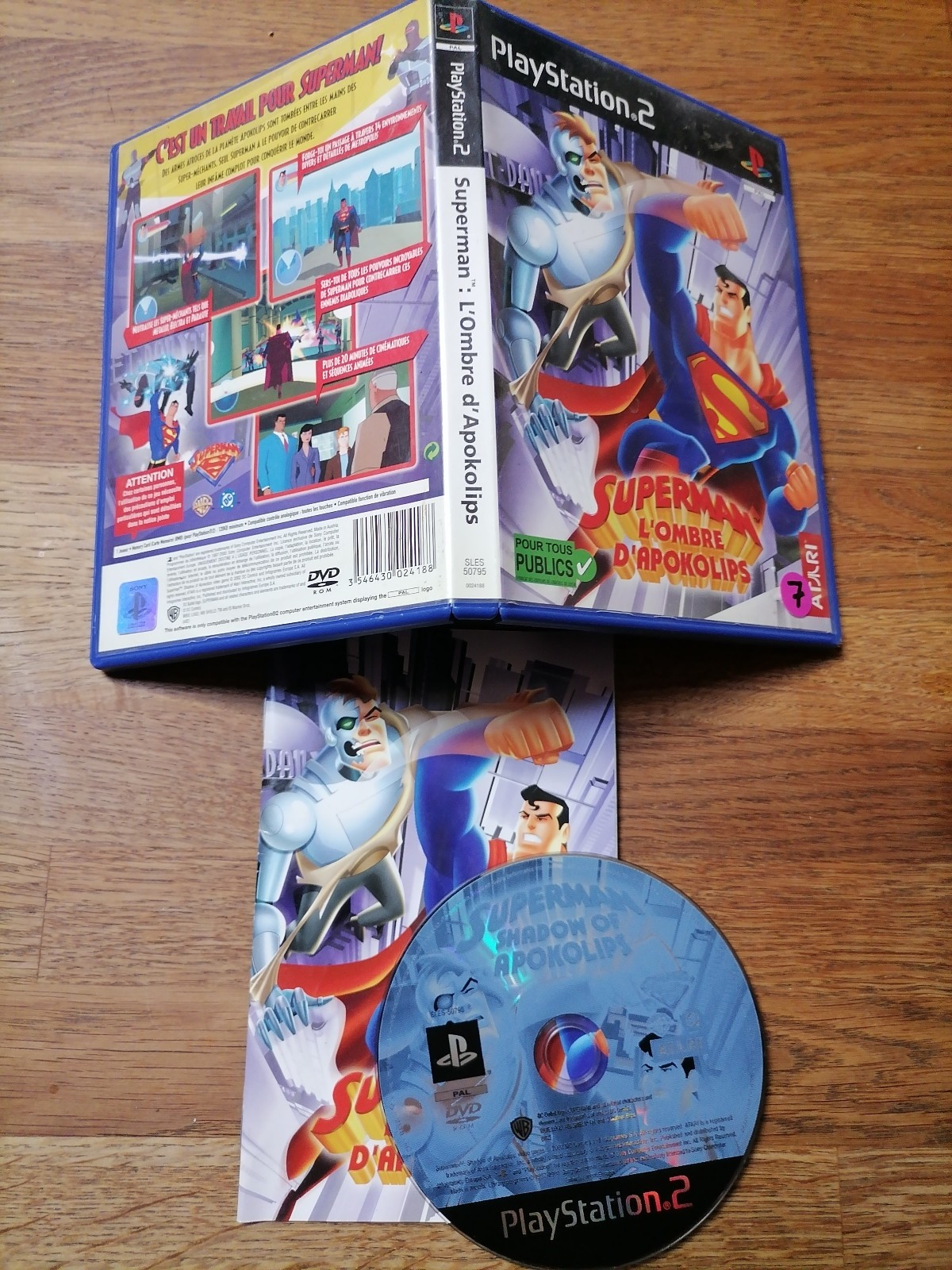 SUPERMAN L'Ombre D'Apokolips VF [Complet] PS2