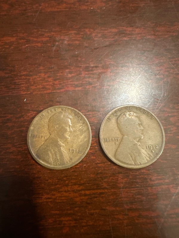 1912 and 1912 d Lincoln Penny