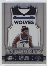 2022-23 Panini Contenders Optic Uniformity Anthony Edwards #18 0c3