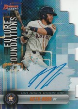 2019 Seth Beer Bowman’s Best #FFA-SB Future Foundations Die-Cut Auto /150