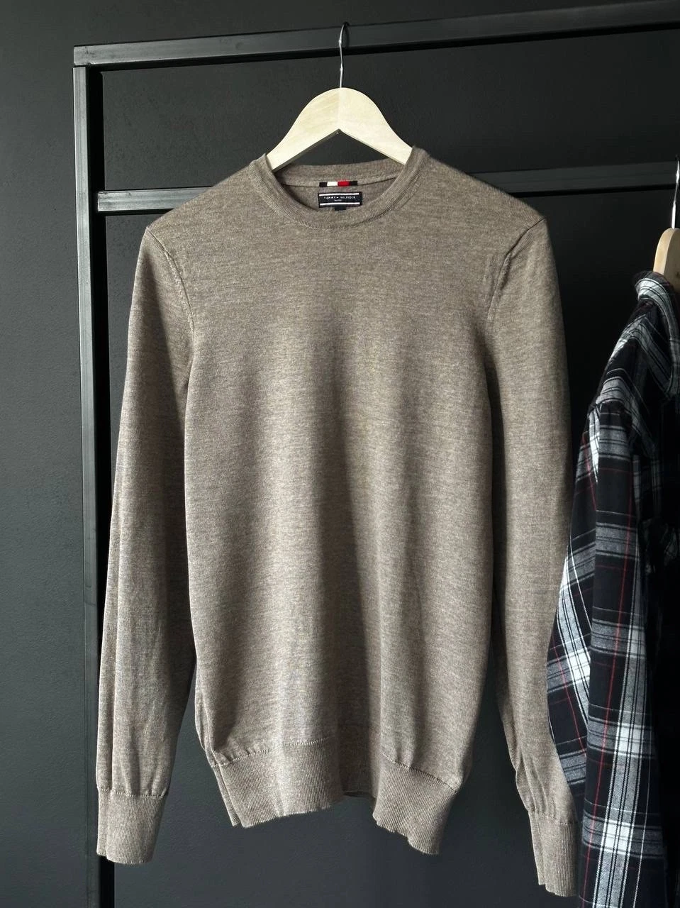 Tommy Hilfiger Brown Pure Wool Sweater Size S