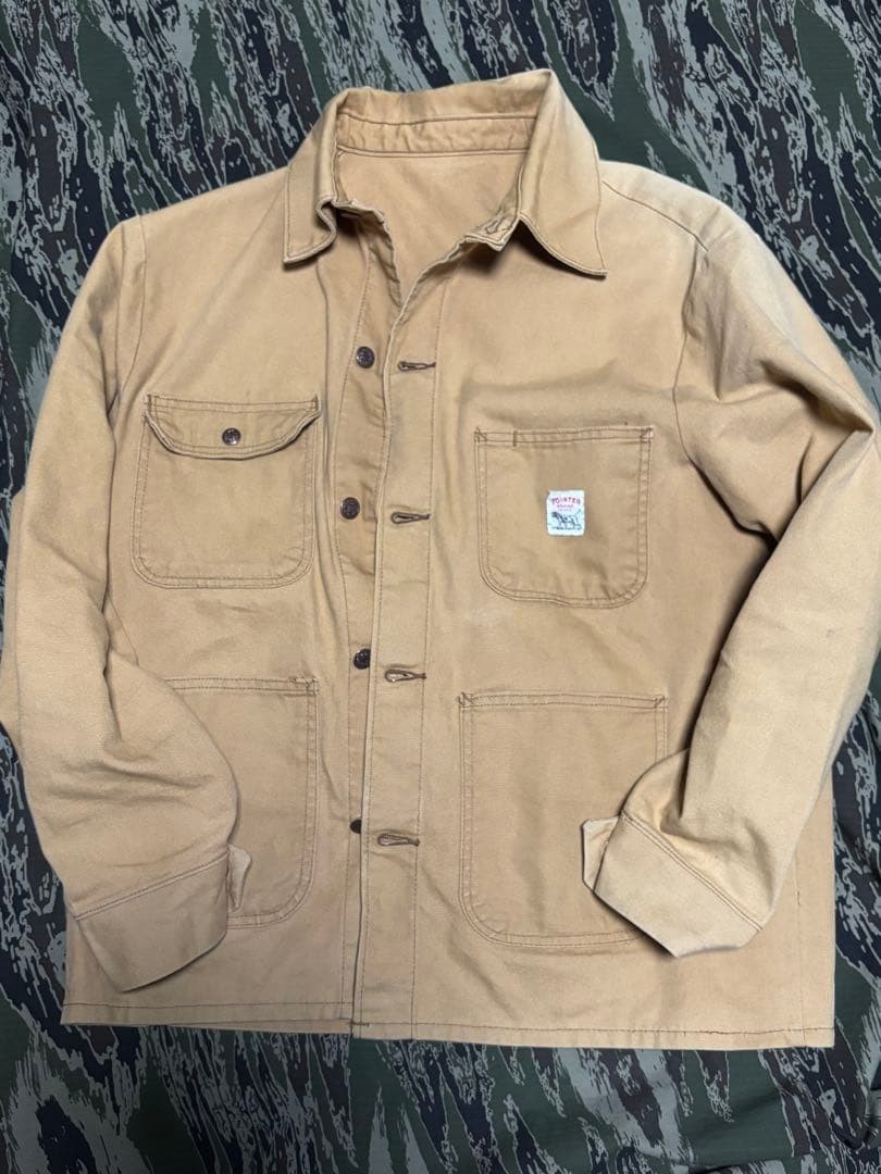 POINTER BRAND Coverall Duck Jacket Chore Coat 90s… - image 1