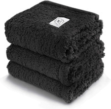 1 Pack 3 Calming Blankets Fluffy Premium Fleece Pet Blanket Soft Sherpa Throw fo