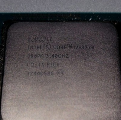 Intel Core I7-3770 Prozessor, 4x 3,40 GHz, LGA 1155, SR0PK