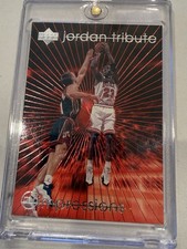 1997 MICHAEL JORDAN Upper Deck Tribute MJ45 Basketball Trading Card