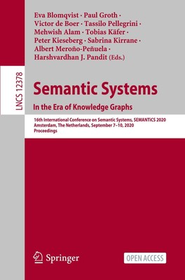 Semantic Systems. In the Era of Knowledge Graphs Eva Blomqvist (u. a.) Buch xiii