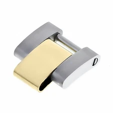 12.30MM 18 K/SS Two Tone Oyster Watch Band Link For Rolex Yachtmaster 69623