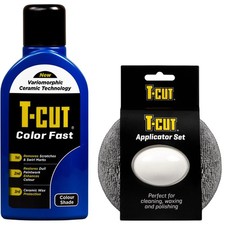 T-Cut Color Fast Dark Blue Ceramic Wax Polish Scratch Remover 500ml + Applicator