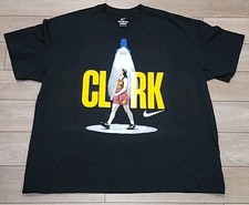 NIKE Caitlin Clark "So Win" Basketball T-Shirt Black Men’s 2XL  IO7376-010