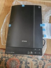 Epson Perfection V330 Flatbed Photo Color Scanner W/ Power Adapter