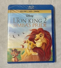 The Lion King 2: Simba's Pride BLU-RAY DVD Digital Brand New Sealed