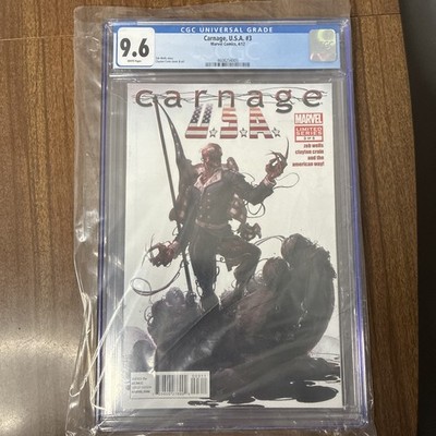 Carnage USA #3 CGC 9.6 Clayton Crain Cover 4/12