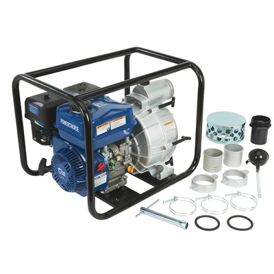 #ad Powerhorse Semi Trash Water Pump 3in. Ports 290 GPM 212cc OHV Gas Engine $429.99