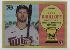 2021 Topps All-Star Rookie Cup Base Image Gold Foil 24/50 Alex Kirilloff 0x4h
