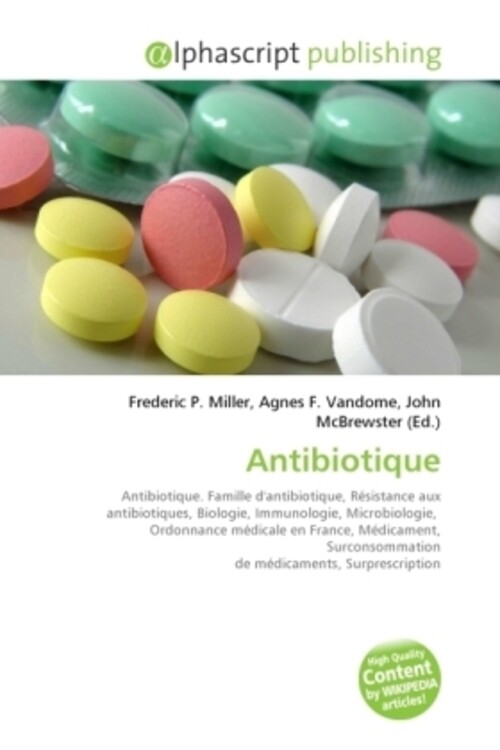Thumbnail - Frederic P. Miller (u. A.) | Antibiotique | Taschenbuch | Englisch
