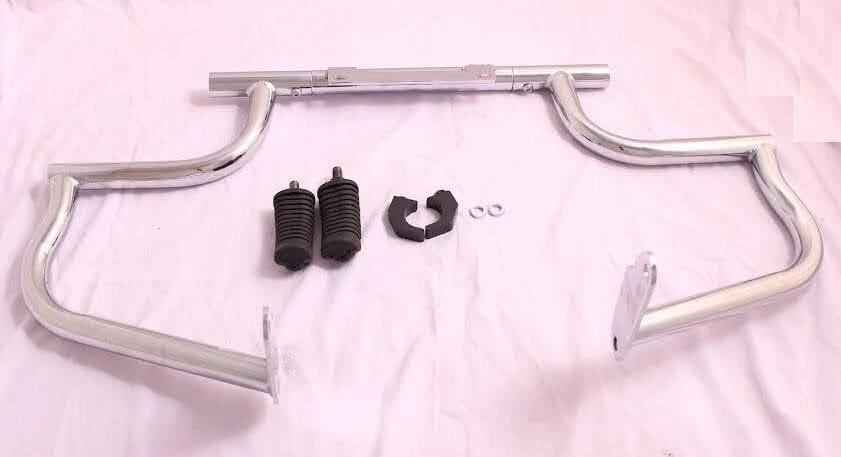 Bagger Engine guard Highway Crash Bar w Footpegs 4 Honda Fury