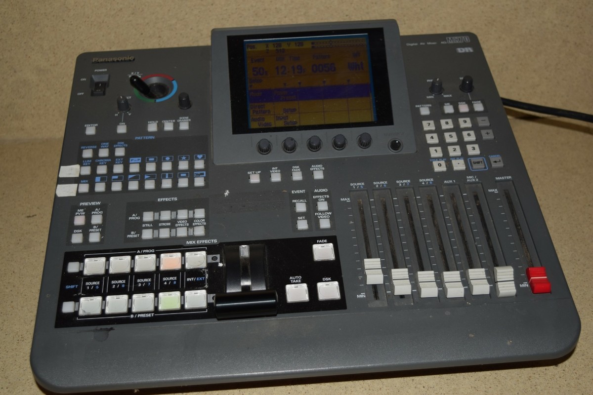 PANASONIC AG-MX70 DIGITAL AV MIXER | eBay PANASONIC AG-MX70 DIGITAL AV MIXER | eBay