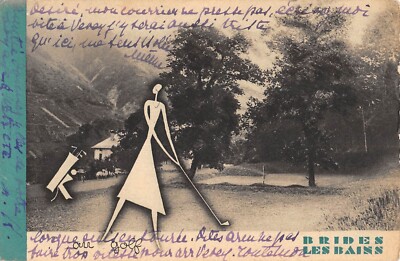 CPA 73 BRIDES LES BAINS AU GOLF