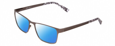 Esquire EQ1502 Unisex Polarized Sunglasses Brown Pewter Silver White Marble 54mm