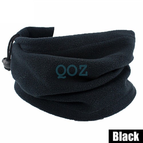 1/2pc Neck Tube Warmer Fleece Snood Face Motorcycle Cycle Ski Scarf Thickened - Picture 18 of 20