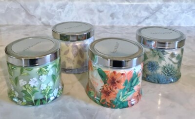  PARTYLITE CHOOSE YOUR SIGNATURE 3-WICK JAR CANDLE SCENT PURE COTTON WICKS NIB