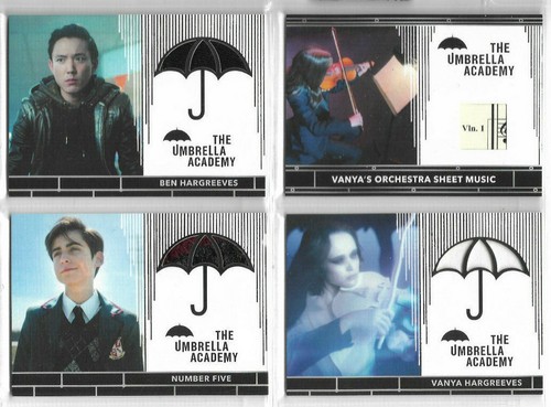 The Umbrella Academy - Autógrafo reliquia y selección de tarjetas de boceto casi nuevo Rittenhouse - Imagen 7 de 51