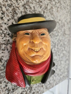 Vintage BOSSONS man figure about 4'' ×5'' 