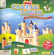 Castle Logix Game Individual Replacement Pieces and Parts Wood Smart Games 2007