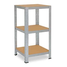 shelfplaza HOME 100x50x50cm Schwerlastregal Garage Hobby Lager Keller Werkstatt