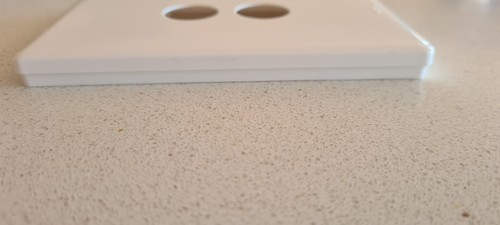 25 x Legrand dual wall plates with cat6 and F-type mechs. - Picture 2 of 3