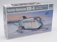 Trumpeter 02356 Soviet Aerosan KM-4 Modell Flugzeug Bausatz 1:35 Ovp - Neu
