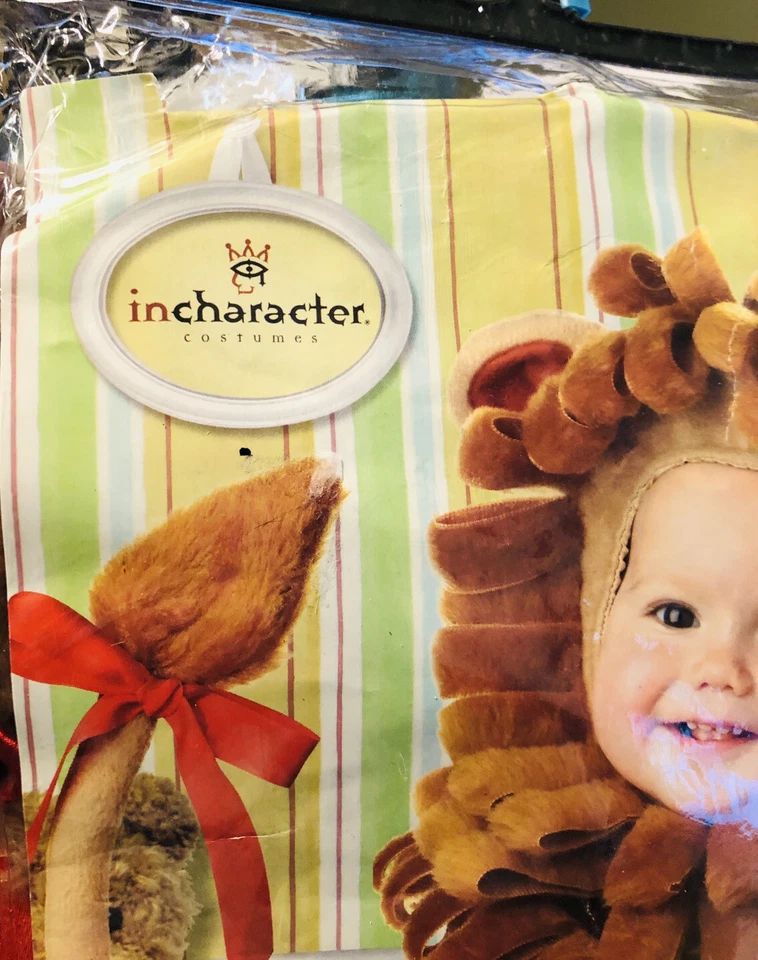 InCharacter 服装 幼儿 Lil Lion 18/24 个月 完整服装 — 第 2/4 张图片