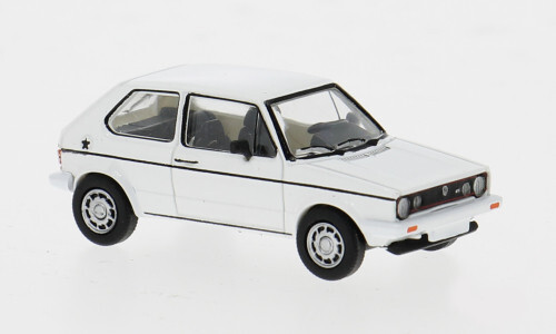 Brekina PCX871177 1:87 H0 Volkswagen Vw Golf 1 I Gti Weiss, 1980 Neu Ovp-image