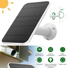 Waterproof Solar Panel Kit For Arlo Essential Spotlight Camera Doorbell Charger