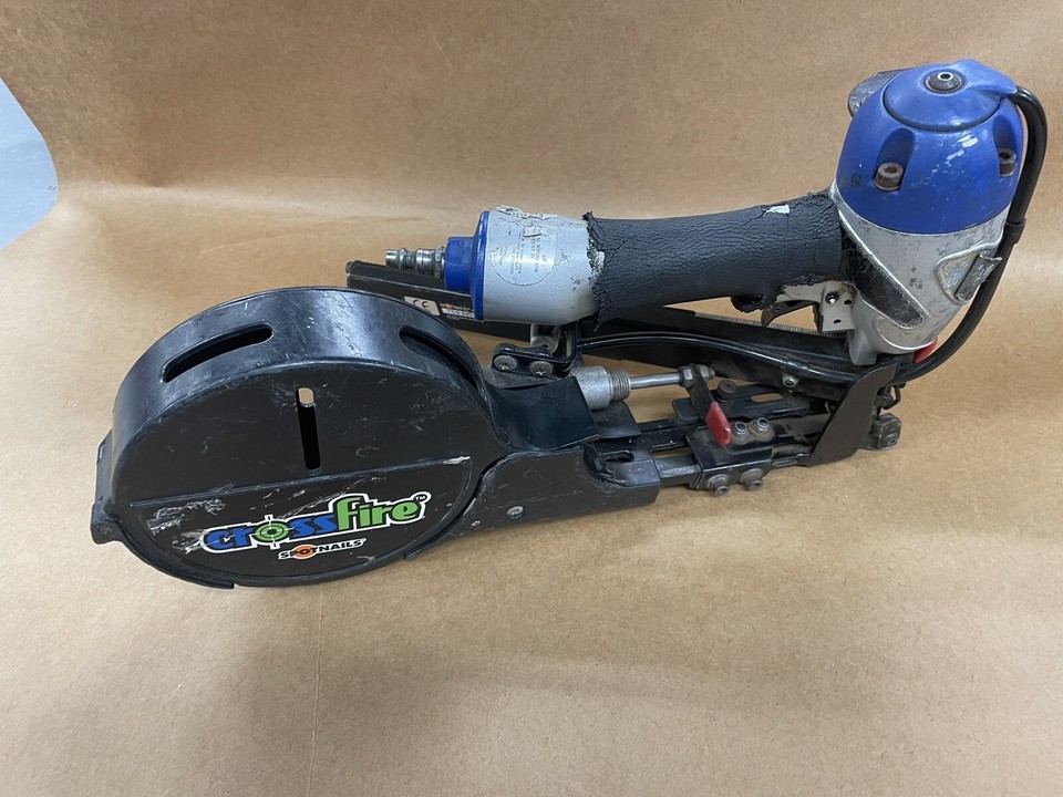 CROSSFIRE CAP STAPLER NAIL GUN TCS6832 FOR HOUSEWRAP ROOFING FELT FOAM