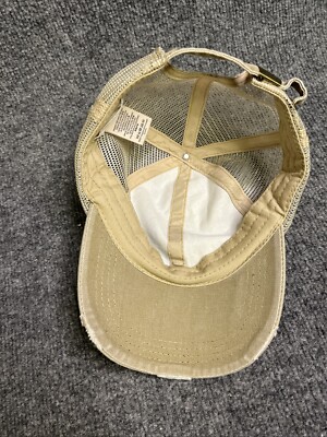 Free People Beige Osfa Distressed Trucker Cap | eBay display picture 3
