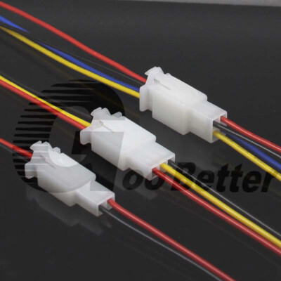 2.8mm Connector Plug Socket 2 3 4 6 9 Way Pin Male Female Wire