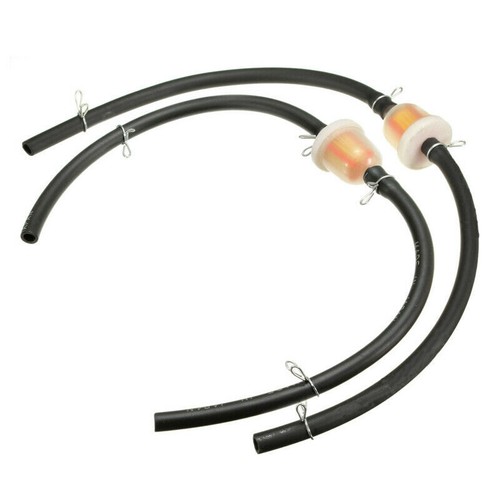 2 X Filtro Carburante In Linea Universale 6mm per Moto Scooter Quad Dirt Bike UK - Foto 5 di 8