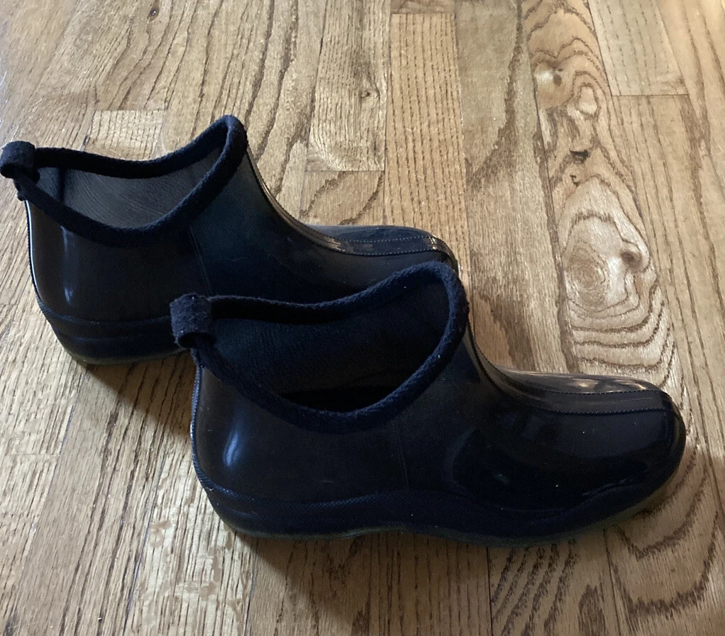 Capelli New York Women s Size 8 Black Ankle Rain Boots