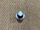 3pc  Ridged Control Knob With Aluminium Skirt + Line Indicator 1/4in Shaft OM032