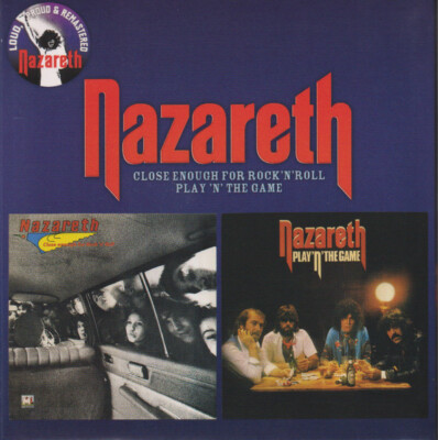 NAZARETH Close Enough For Rock N Roll / Play N The Game ( CD 2010 Salvo Digipak)