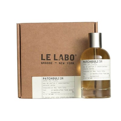 Patchouli 24 by L e Labo Eau de Parfum 3.4 Fl Oz Spray for Unisex New Sealed Box