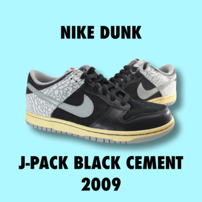 2009 J Pack black cement dunks size 8.5 and 9 | eBay 2009 J Pack black cement dunks size 8.5 and 9 | eBay
