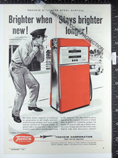 1961 Tokheim Gas Gasoline pump Interceptor Model 452 vintage advertisement